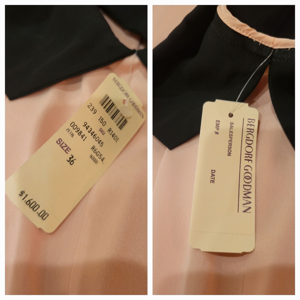 NWT CELINE Color Block Dress - Picture 7 of 8
